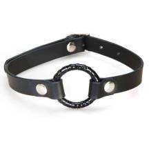 Кляп с кольцом Lux Fetish, черный Кляп с кольцом Lux Fetish, черный