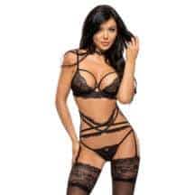 Комплект Beauty Night Diamond L/XL, черный