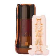 Вибромастурбатор ak Young Series D1 Angel с нагревом, оранжевый Вибромастурбатор ak Young Series D1 Angel с нагревом, оранжевый