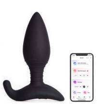 Анальная вибропробка Lovense Hush S, черный. Нет в наличии Анальная вибропробка Lovense Hush S, черный
