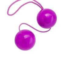 Вагинальные шарики Toyfa Love Balls, фиолетовый