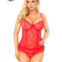 Корсет и трусики Softline Collection Capri, красный, S. Нет в наличии Корсет и трусики Softline Collection Capri, красный, S