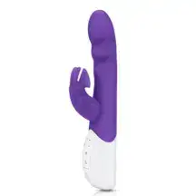 Вибратор-кролик с функцией всасывания Rabbit Essentials Suction, фиолетовый