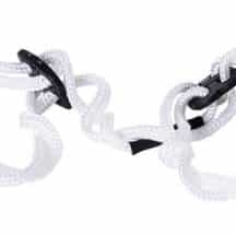 Оковы веревочные на ноги Toyfa Theatre, белые. Нет в наличии Оковы веревочные на ноги Toyfa Theatre, белые
