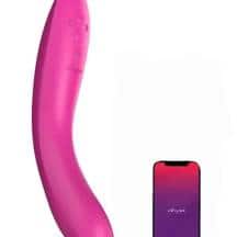 Вибратор для точки G We-Vibe Rave 2 с фиксацией формы, розовый