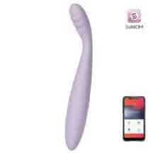 Вибратор для точки G Svakom Cici 2 с нагревом, сиреневый Вибратор для точки G Svakom Cici 2 с нагревом, сиреневый