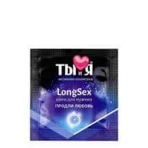 Продлевающий крем для мужчин Bioritm Ты и Я Long Sex, 1.5 г