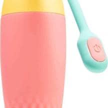 Виброяйцо Magic Motion Vini Lite, розово-жёлтый. Нет в наличии Виброяйцо Magic Motion Vini Lite, розово-жёлтый