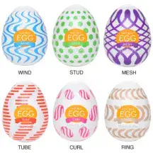 Набор мастурбаторов Tenga Egg Wonder, 6 шт