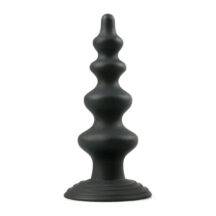 Анальная елочка Easytoys Beaded Cone EDC Collections, черный