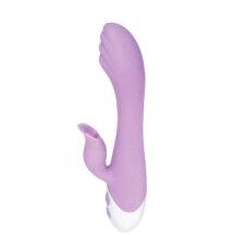 Вибратор-кролик с язычком Evolved Pleasing Petal, сиреневый