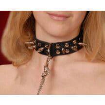 Ошейник с шипами черный. Нет в наличии Ошейник с шипами черный