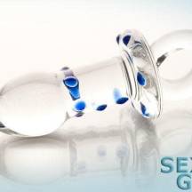 Анальный массажер Sexus Glass, прозрачный. Нет в наличии Анальный массажер Sexus Glass, прозрачный