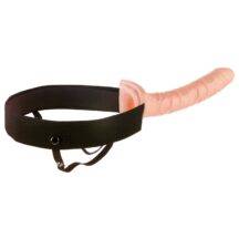 Страпон полый PipeDream Hollow Strap On 24 см, телесный