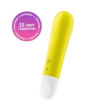 Вибропуля Satisfyer Ultra Power Bullet 1, желтый. Нет в наличии Вибропуля Satisfyer Ultra Power Bullet 1, желтый