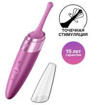 Точечный вибратор Satisfyer Twirling Delight, ягодный. Нет в наличии Точечный вибратор Satisfyer Twirling Delight, ягодный
