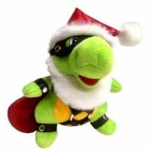 Игрушка BDSM Арсенал Дракон Дед мороз с мешочком, зеленый