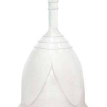 Менструальная чаша Тюльпан L, белая