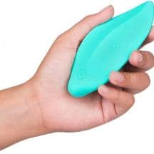 Клиторальный вибратор Romp Wave, бирюзовый Клиторальный вибратор Romp Wave, бирюзовый