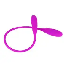 Двухсторонний гибкий вибростимулятор Pretty Love Snaky Vibe, розовый