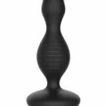 Анальная Пробка с Электростимуляцией E-Stimulation Vibrating Buttplug Shots Media черный