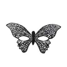 Маска нитяная Toyfa Theatre Бабочка, черная. Нет в наличии Маска нитяная Toyfa Theatre Бабочка, черная