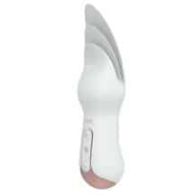 Вибростимулятор с лепестками Le Frivole Kissin, белый