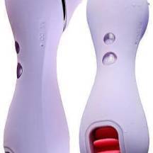 Вакуумный стимулятор клитора с нагревом Otouch Pet, фиолетовый