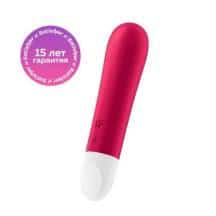 Вибропуля Satisfyer Ultra Power Bullet 1, красный. Нет в наличии Вибропуля Satisfyer Ultra Power Bullet 1, красный