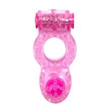 Эрекционное виброкольцо Lola Games Rings Ringer, ярко-розовый