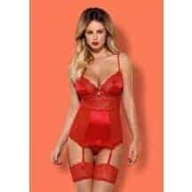 Корсет и трусики Obsessive Lovica, L\XL. Нет в наличии Корсет и трусики Obsessive Lovica, L\XL