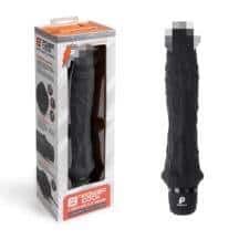 Вибратор PowerCocks Girthy 8" реалистичный 24.5 см, черный Вибратор PowerCocks Girthy 8" реалистичный 24.5 см, черный