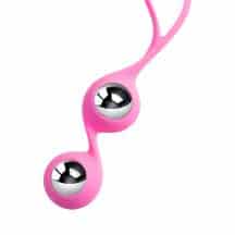 Вагинальные шарики L'Eroina Futa, розовые