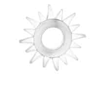 Эрекционное кольцо Toyfa в форме солнца, бесцветное Эрекционное кольцо Toyfa в форме солнца, бесцветное