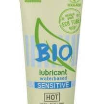 Органический гель-лубрикант Hot BIO Sensitive на водной основе, 100 мл