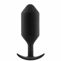 Анальная пробка для ношения b-Vibe Snug Plug 6 с переменным центром тяжести, черная Анальная пробка для ношения b-Vibe Snug Plug 6 с переменным центром тяжести, черная