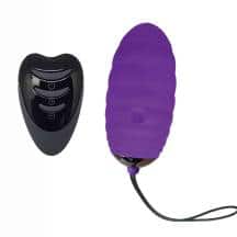 Виброяйцо Adrien Lastic Ocean Breeze 2.0 с пультом ДУ, фиолетовое