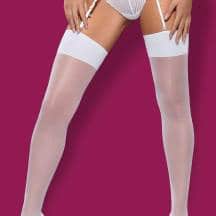 Чулки от Obsessive L/XL, белый. Нет в наличии Чулки от Obsessive L/XL, белый