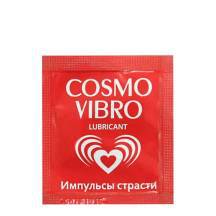 Возбуждающий лубрикант Bioritm Cosmo Vibro на гибридной основе, 3 мл