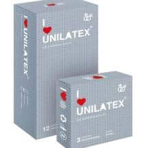 Презервативы рельефные с точками Unilatex, 12 шт + 3 шт в подарок