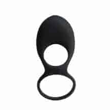 Виброкольцо с подхватом мошонки Lola Games Pure Passion Daydream, чёрное Виброкольцо с подхватом мошонки Lola Games Pure Passion Daydream, чёрное