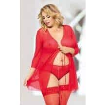 Пола - Пеньюар и трусы, красный, XXL. Нет в наличии Пола - Пеньюар и трусы, красный, XXL