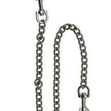 Цепь с карабинами Подиум, серебристый