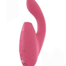 Вибратор с вакуумно-волновым стимулятором клитора Womanizer Duo, розовый