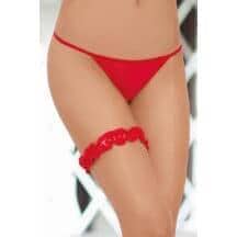 Подвязка SoftLine Collection, красный, S/L