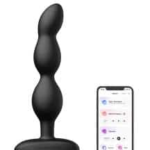 Анальный вибратор-ёлочка с ротацией Lovense Ridge, черный. Нет в наличии Анальный вибратор-ёлочка с ротацией Lovense Ridge, черный