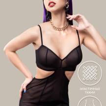 Комбинация Waname Apparel Fascination XL/XXL, черная