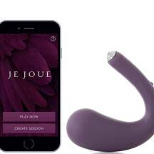 Вибратор для точки G и клитора Je Joue Dua, фиолетовый