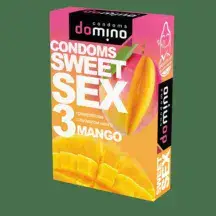 Презервативы Domino Sweet Sex Манго, 3 шт