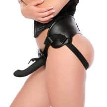 Ремешки для страпона с 2мя насадками Evolved Heavenly с пультом ДУ, черный. Нет в наличии Ремешки для страпона с 2мя насадками Evolved Heavenly с пультом ДУ, черный